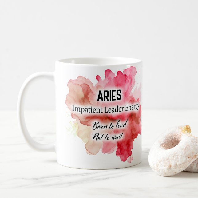 Mug Femmes du zodiaque, Bélier (Avec donut)