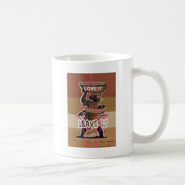 Mug Femmes et enfants La vie n'est pas juste ; habitue (Droite)