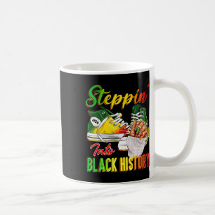 Mug Femmes Histoire noire Steppin dans Afro Afro-améri