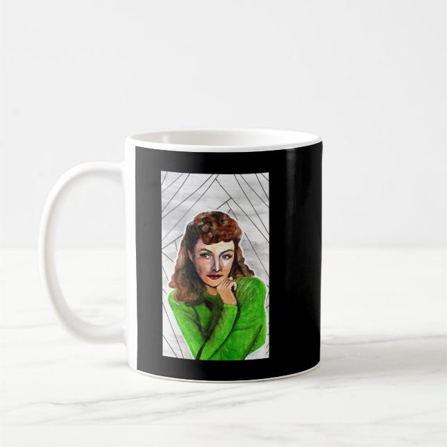 Mug Femmes Hommes Barbara Actrice Stanwyck Cadeaux Pou (Gauche)