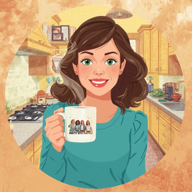 Mug Femmes Inspirantes Avec Un But (Créateur téléchargé)