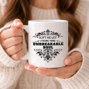 Mug Femmes Inspirantes Vintage Âme Inébranlable