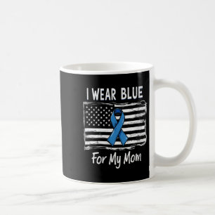 Mug Femmes Je Porte Du Bleu Pour Maman Type Un Diabète
