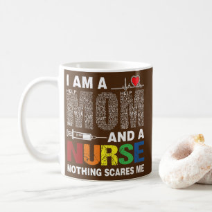 Mug Femmes je suis maman et infirmière rien ne me fai