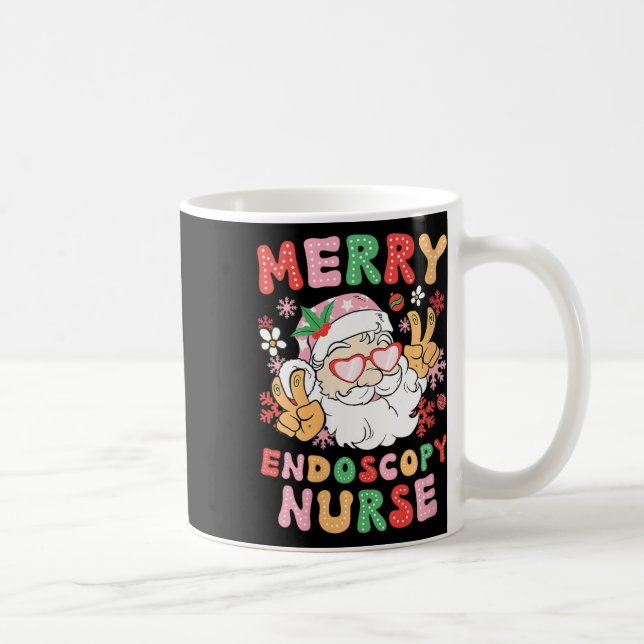 Mug Femmes Joyeuse Endoscopie infirmière Endoscopie de (Droite)