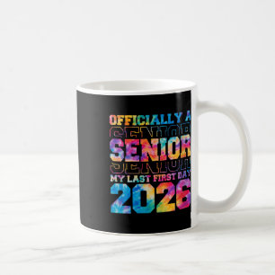 Mug Femmes Officiellement Senior 2026 Mon Dernier Prem