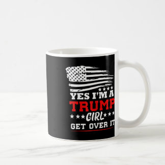 Mug Femmes Oui Je Suis Une Fille Trump Passez à Autre 