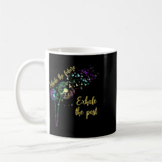 Mug Femmes Pissenlit Inhalent Le Futur Exhalent Le Pas
