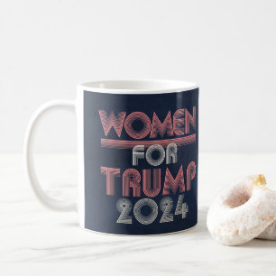 Mug Femmes roses Vintages rétro pour Trump 2024