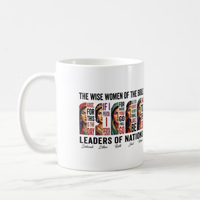 Mug Femmes sages de la Bible Leaders (Gauche)