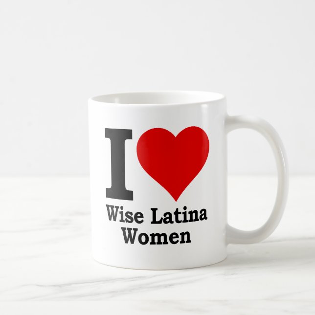Mug Femmes sages d'I (coeur) Latina (Droite)