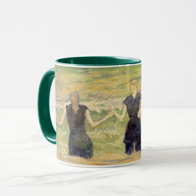 Mug Femmes se baignant à Dieppe de Paul Gauguin (Devant gauche)