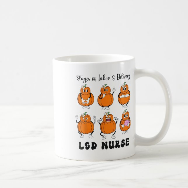 Mug Femmes Stage De Travail Et Infirmière D'Exécution  (Droite)