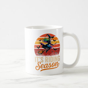 Mug Femmes Vintage C'est la saison drôle Halloween