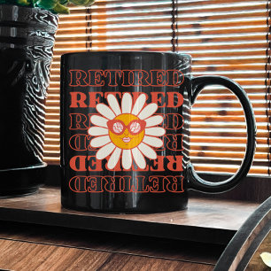 Mug Femmes vintages à la retraite, Retro Retraite Part