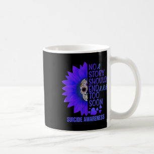 Mug Femmes vintages Hommes Sugar Crâne Suicide Prévent