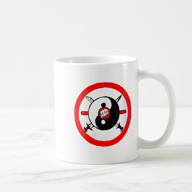 Mug Femmes Yin Yang Tai Chi Arts Martiaux Épée Et Fis (Droite)