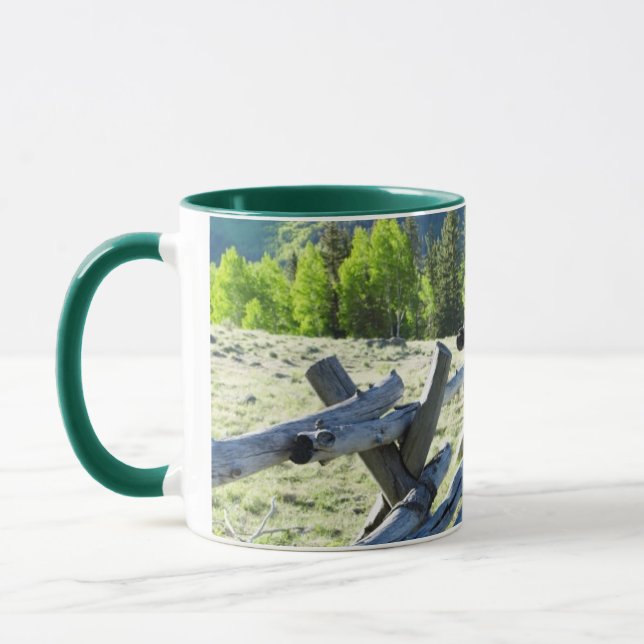 Mug Fenceline en bois (Gauche)