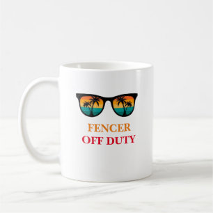 Mug Fencer Off Duty