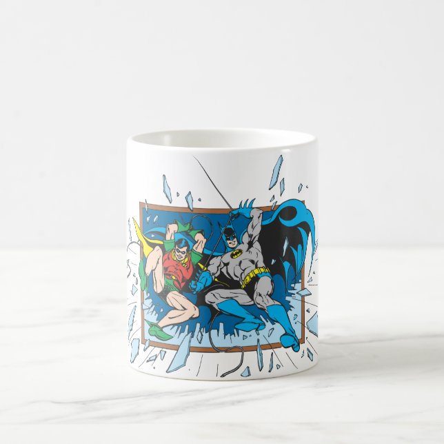 Mug Fenêtre Batman & Robin Shatter (Centre)