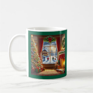 Mug Fenêtre de Noël cosy
