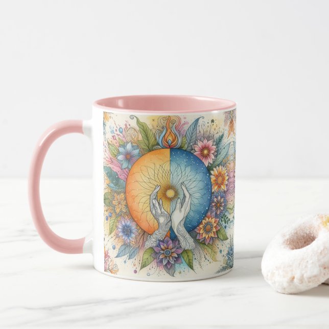 Mug Fenêtre vers l'âme (Avec donut)