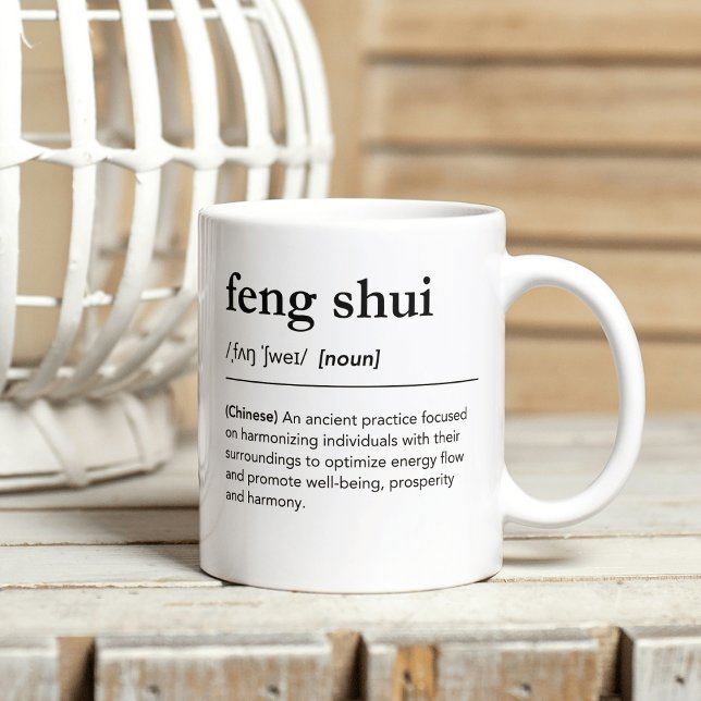 Mug Feng Shui définition design d'intérieur chinois (Créateur téléchargé)