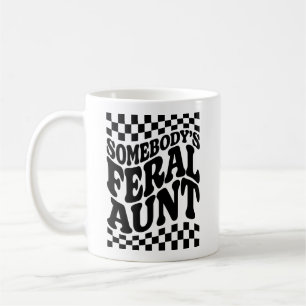 Mug Feral Tante Funny cadeau de famille