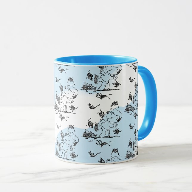 Mug Ferald Parmi Les Feuilles D'Automne (Devant droit)