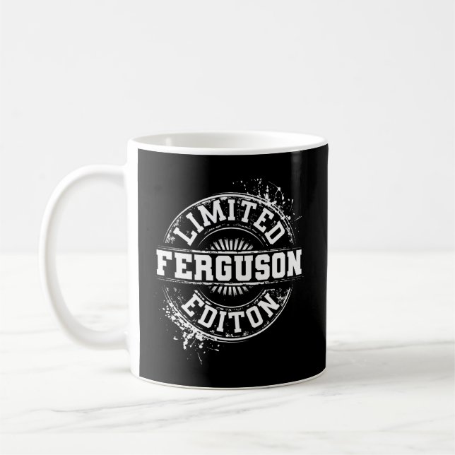 Mug Ferguson Funny Nom de famille Arbre de famille Ann (Gauche)