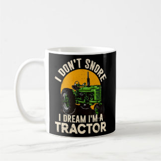 Mug Ferme agricole Je ne ronfle pas Je rêve Je suis un