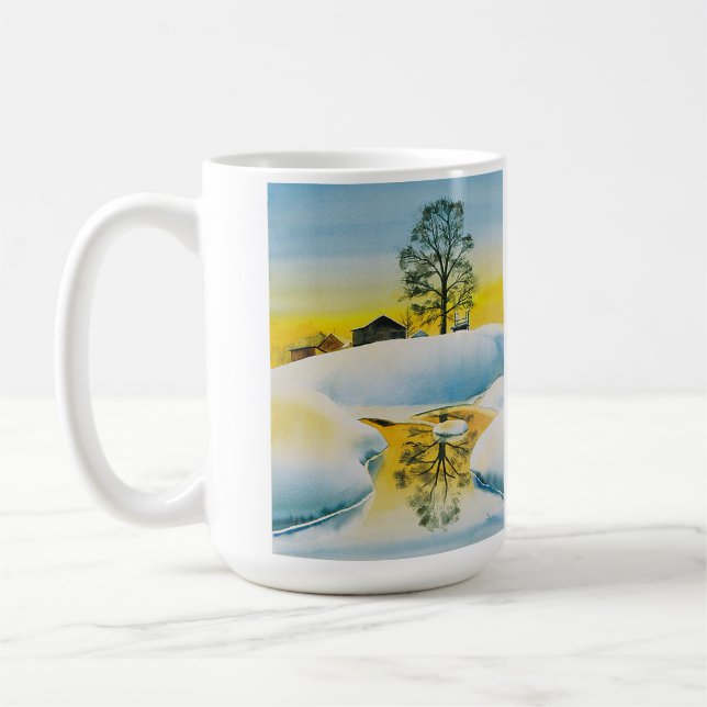 Mug Ferme d'hiver (Gauche)