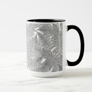 Mug Ferme en noir et blanc
