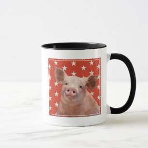 Mug Ferme patriotique - Cochon