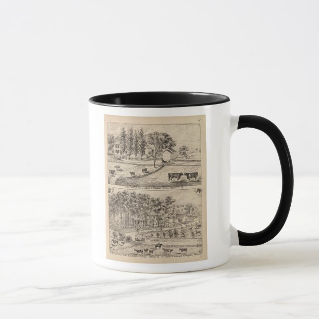Mug Ferme Stock à Orwell dans le Vermont (Droite)