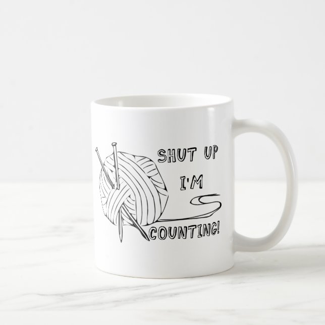 Mug Fermer, je compte (Droite)