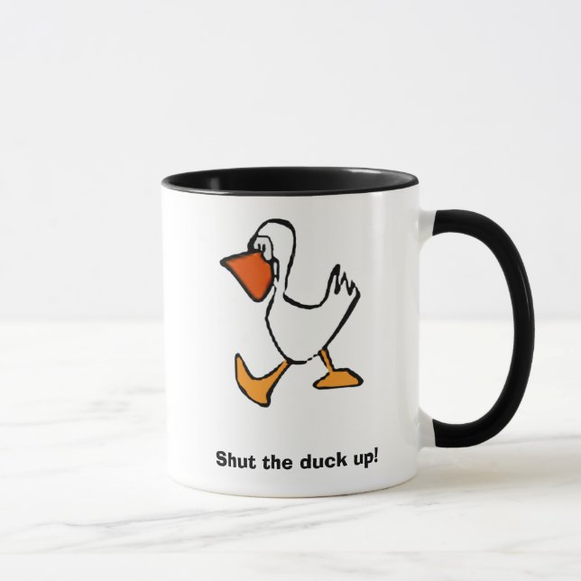 Mug Fermez le canard ! (Droite)