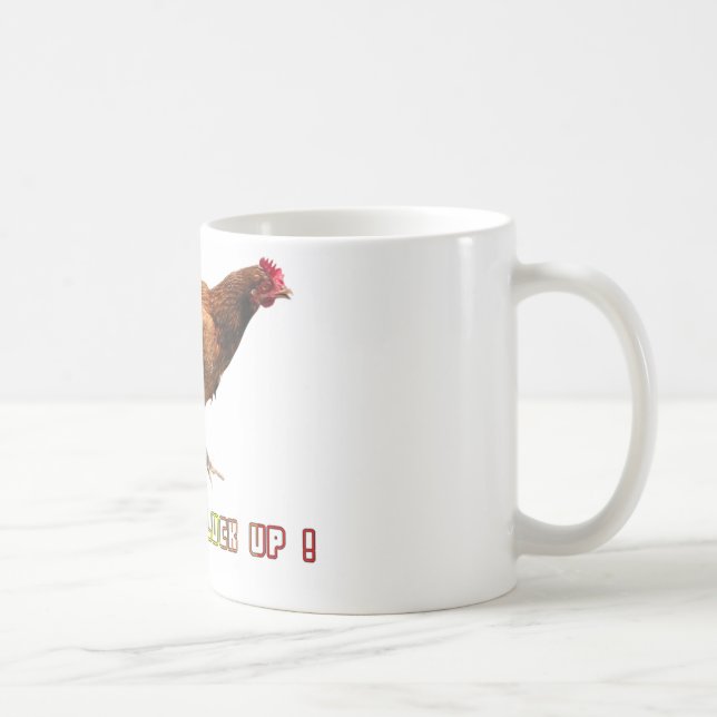 Mug Fermez le gloussement (Droite)