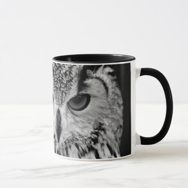 Mug Fermez-vous vers le haut du portrait du (Droite)