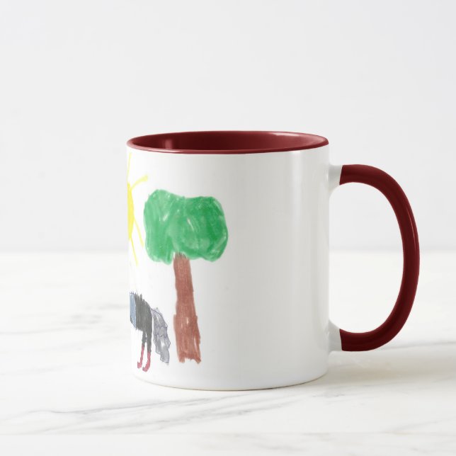 Mug Fermier et son Chien (Droite)