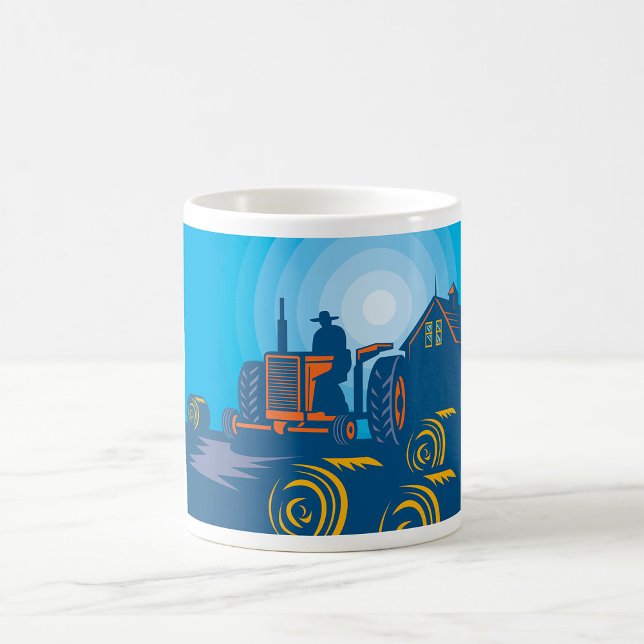 Mug Fermier Sur Un Tracteur (Créateur téléchargé)
