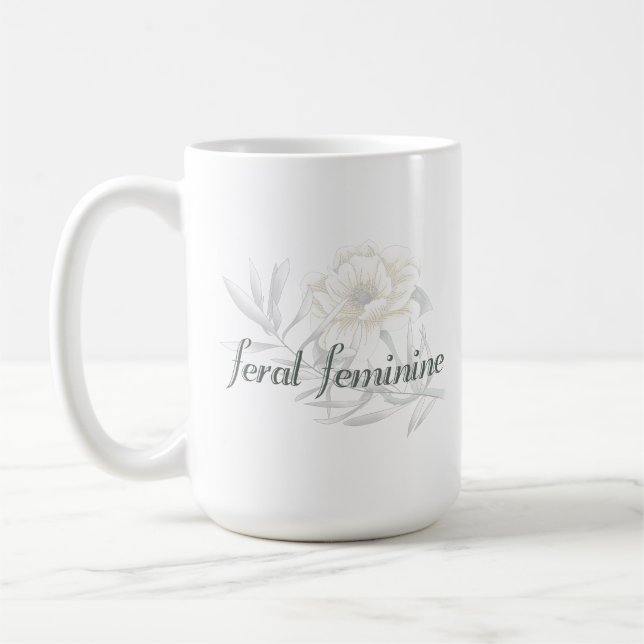 Mug Féroce Féminin —  (Gauche)