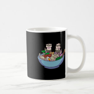 Mug Ferret Ramen Noodles Anime Kawaii Japanese Otaku