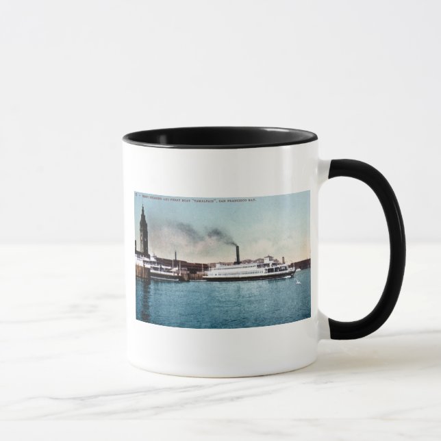 Mug Ferry-boat Tamalpais, Baie de San Franciso (Droite)