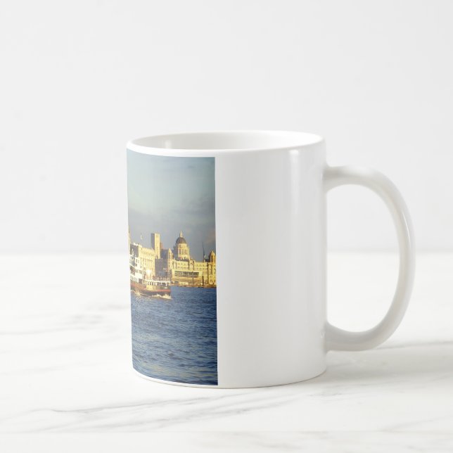 Mug Ferry du Mersey et bord de mer de Liverpool (Droite)