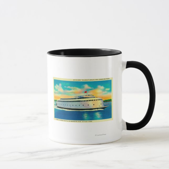 Mug Ferry Kalakala, premier traversier du monde ration (Droite)