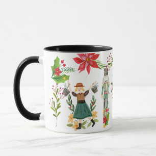 Mug Festif de Noël Le Casse-Noisette Ballet Noir