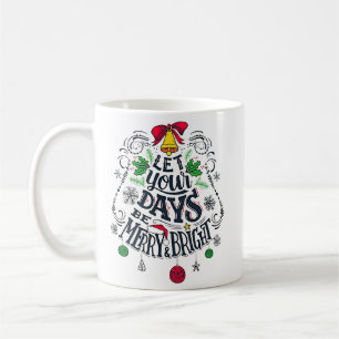 Mug Festif Noël Joyeux et Bright Noël