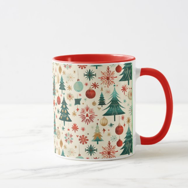 Mug Festif Vacances d'hiver Motif (Droite)