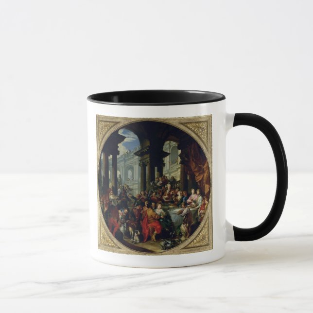 Mug Festin sous un portique ionique, c.1720-25 (Droite)